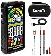 KAIWEETS Smart Multimeter Rechargeable Electrical Tester with Auto Ranging Digital Voltmeter Meas...