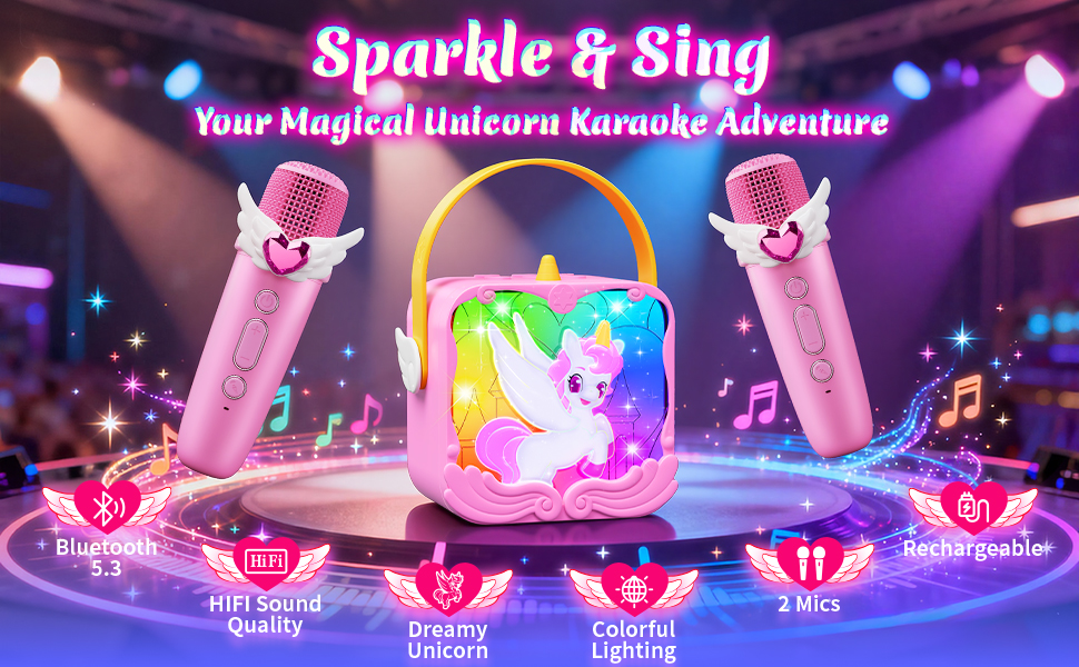 unicorn karaoke toys
