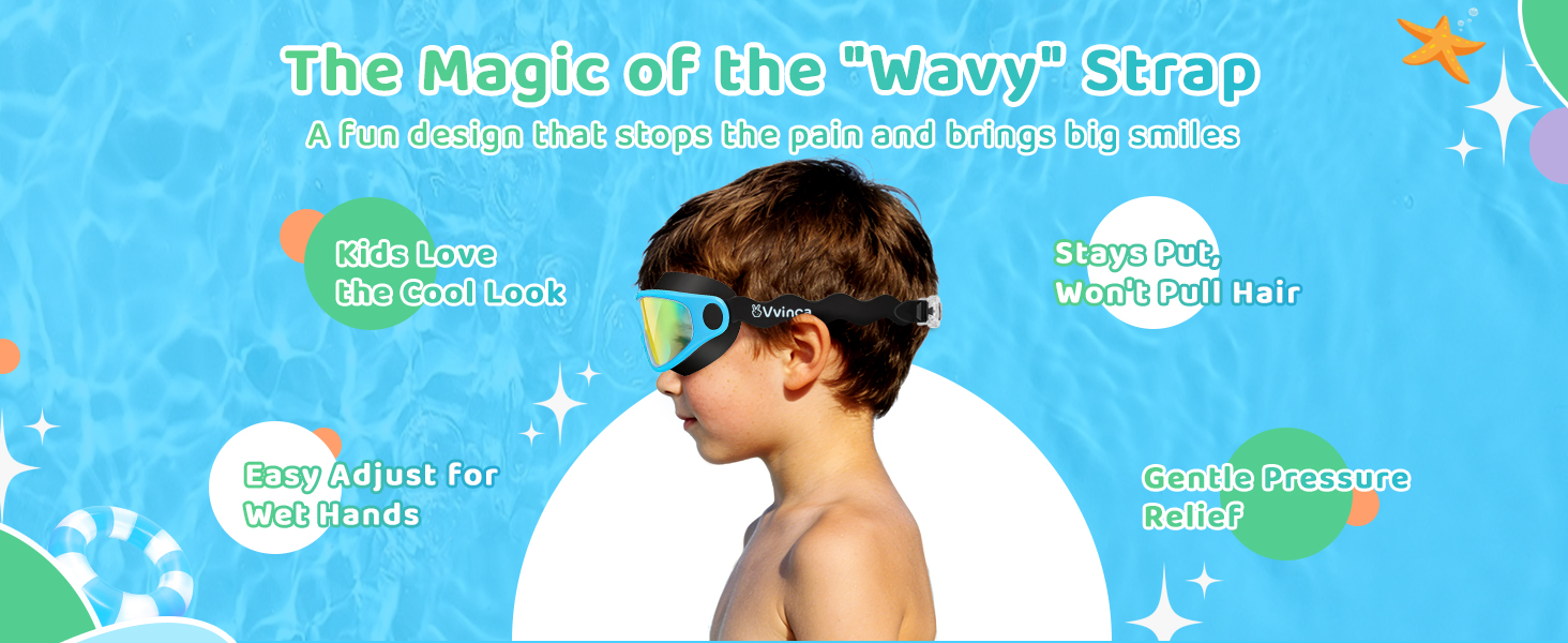Kids Swim Goggles 2 Pack