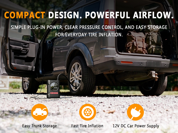 dc portable air inflator