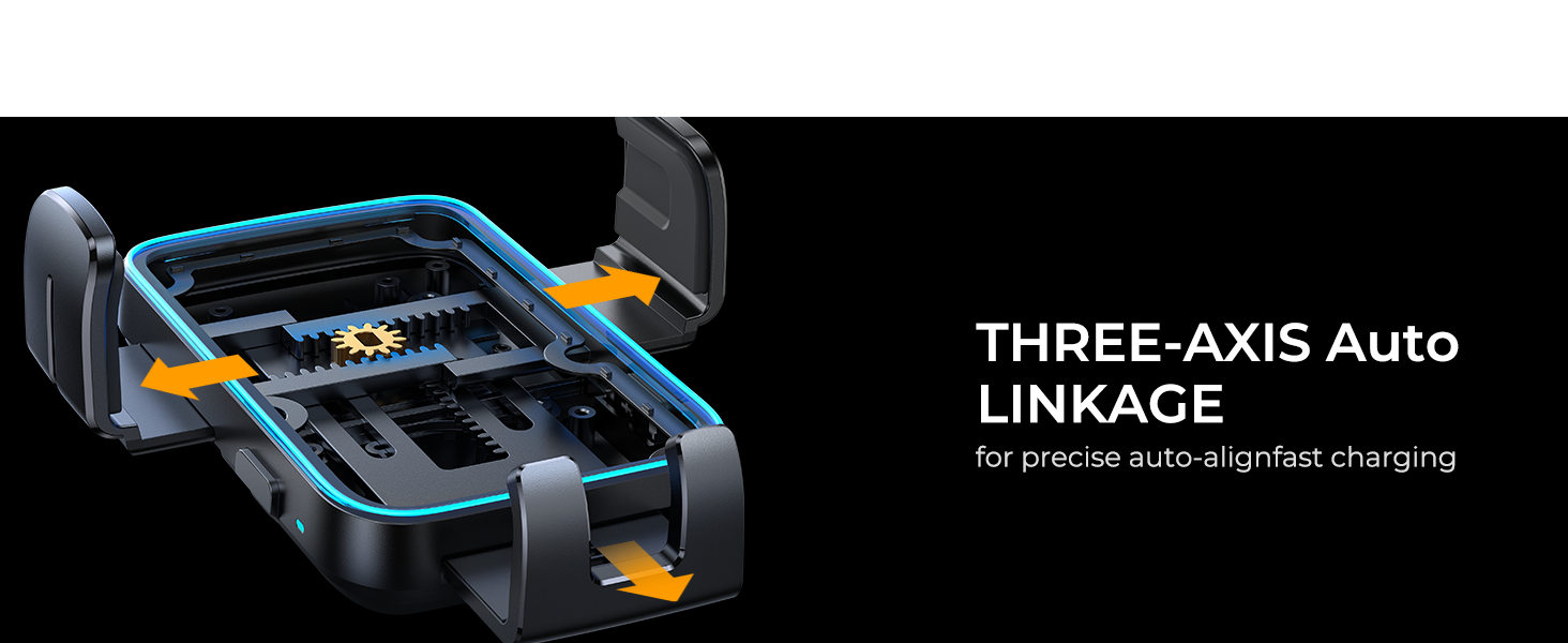 car phone holder mount wireless charging