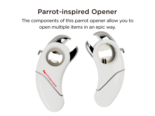 Parrot-inspired opener
