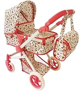 Convertible Combo Baby Doll Stroller for 3 Year Old Girls &amp; Up | Play Toy Baby Stroller for Dolls...