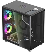 Elecrow Mini PC Case for Jetson Orin Nano: Aluminum Case with 1.3" OLED Display, 3 Cooling Fans, ...