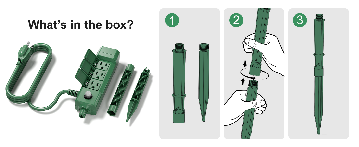 outdoor light timers waterproof