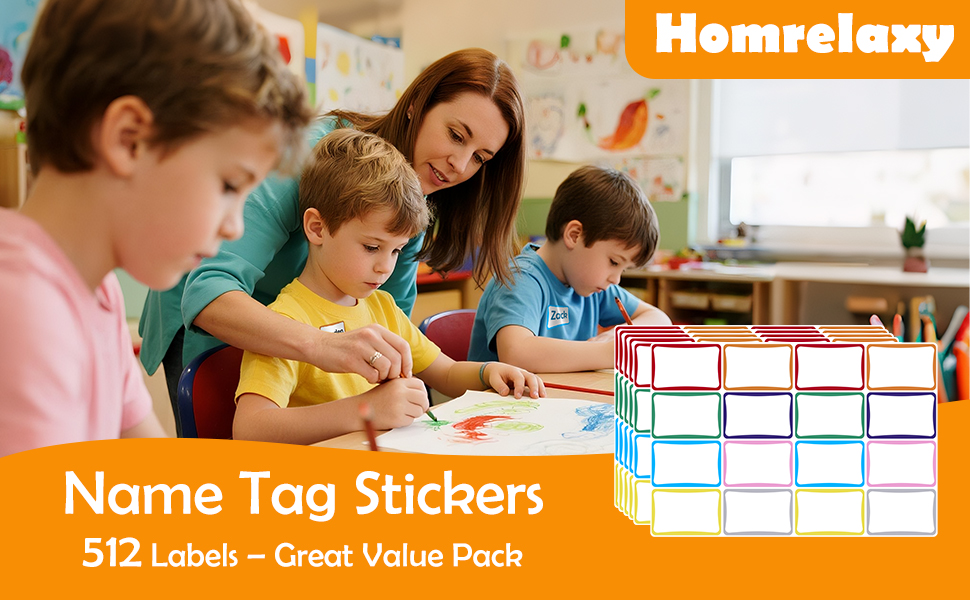 name tag sticker 512 labels
