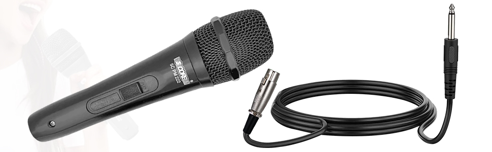 microphone for singing, wired microphone, dynamic microphone, mic, singing microphone