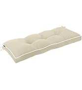 Favoyard Outdoor Bench Cushion 42 x 16 Inch Water-Resistant &amp; 3-Year Fade Resistant Patio Furnitu...