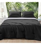 MUXHOMO Cooling Comforter Queen Size, Reversible Bed Set for Hot Sleeper