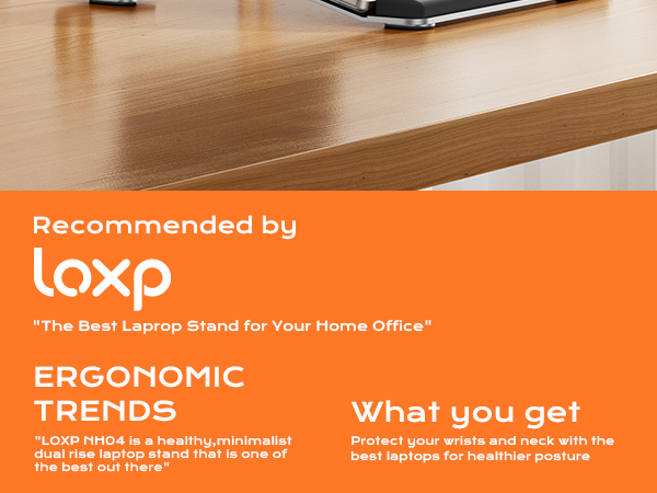 Laptop Stand for Desk with Wrist Protection Laptop riser for desk computer stand for laptop