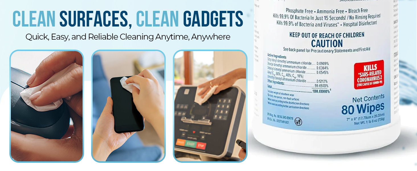disinfecting wipes disinfectant cavicide cleaning hospital grade antibacterial gym equipment 