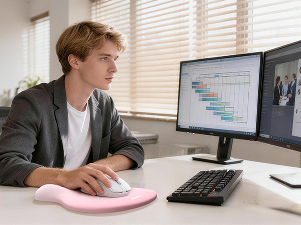 Mouse Pad with Wrist Rest