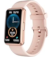 HUAKUA Fitness Tracker No Bluetooth No APP No Phone Needed, Fitness Watch for Men Women Parents I...