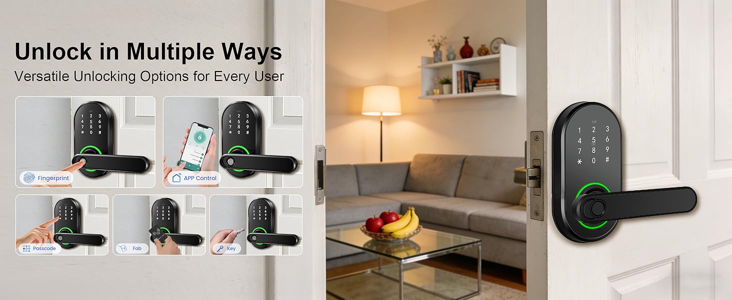 fingerprint door lock