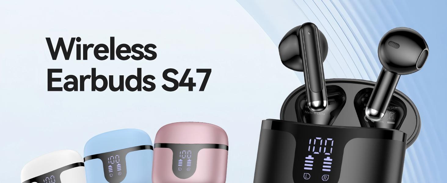 Wireless Earbuds S47
