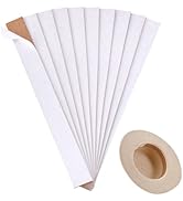 PH PandaHall 10pcs Hat Size Reducer 9.8 x 1 Inch Self Adhesive Cork Sheet for Adjusting Hat Size ...