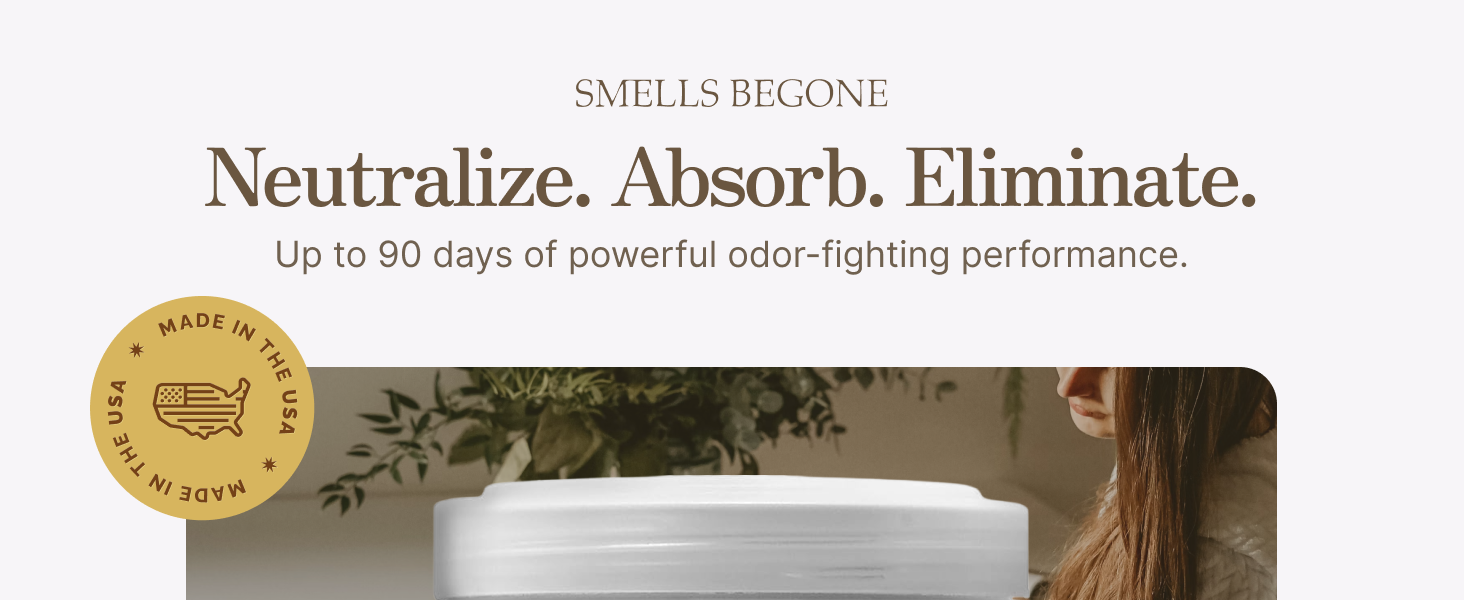 odor absorber eliminator for homes