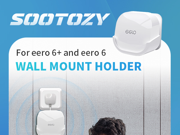 Wall Mount Holder for eero 6 Plus 6+ and eero 6