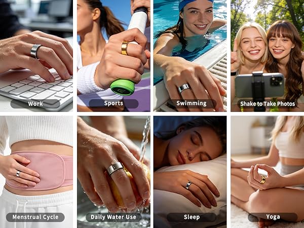smart ring women fitness health men step tracker sleep anillo inteligente mujer anillos