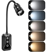 HUAEU Plug in Wall Mounted Reading Light, Book Light for Reading at Night, Reading Light for Book...