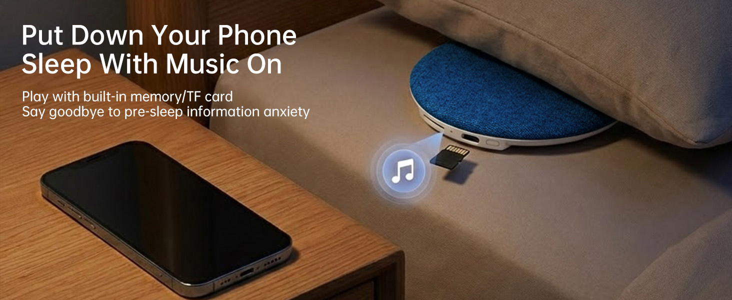 bluetooth pillow speaker