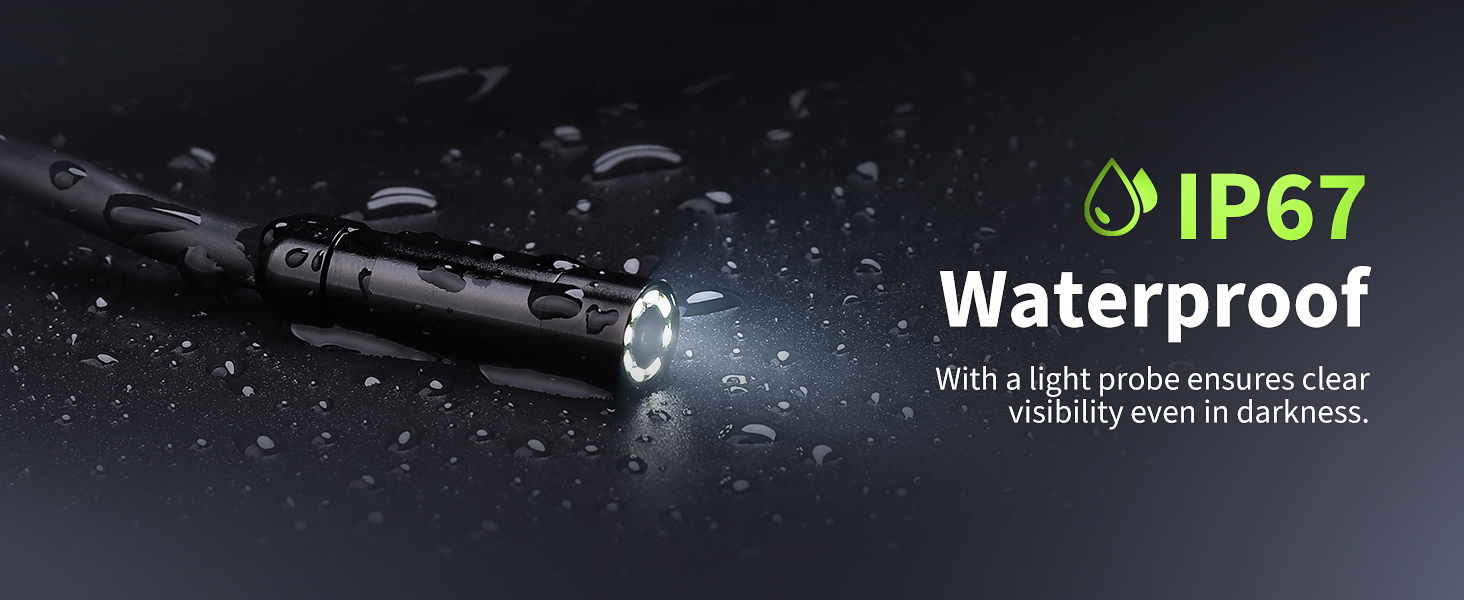 Endoscope Camera with Light