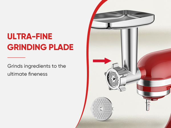 Meat Grinder Attachment for KitchenAid Stand Mixer