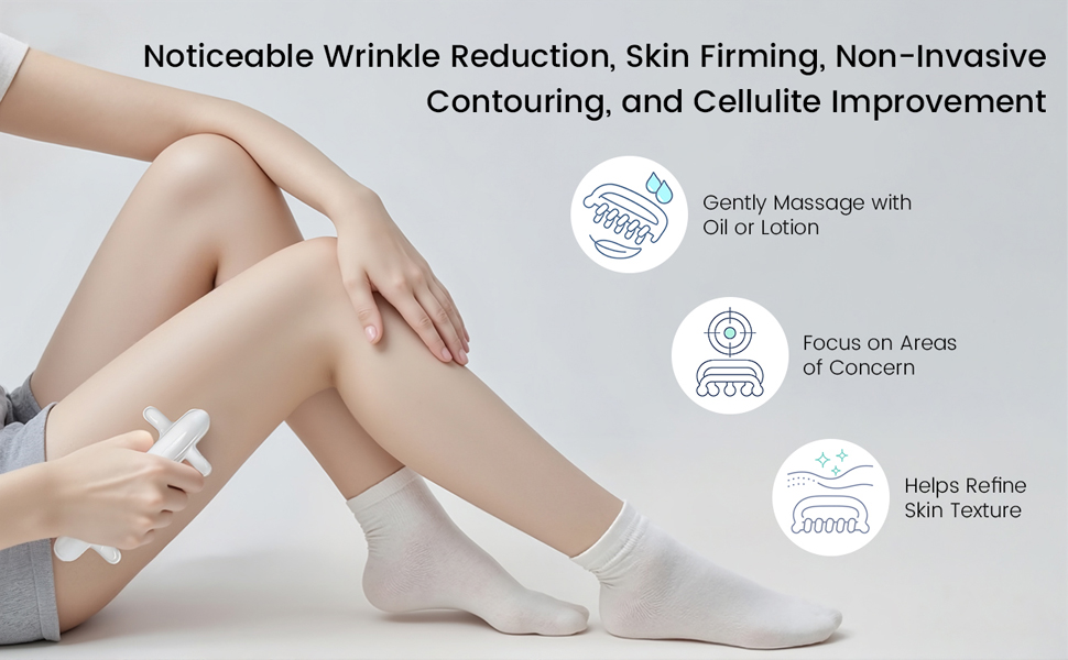 Noticeable Wrinkle Reduction, Skin Firming, Non-invasiveContouring, and Cellulite improvement