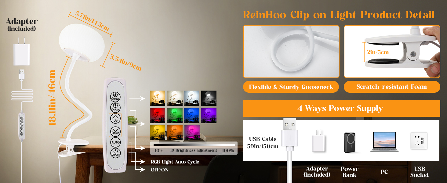 clip on light clip on lamp clip on desk lamp with clamp light clip light clip lamp clamp lamp