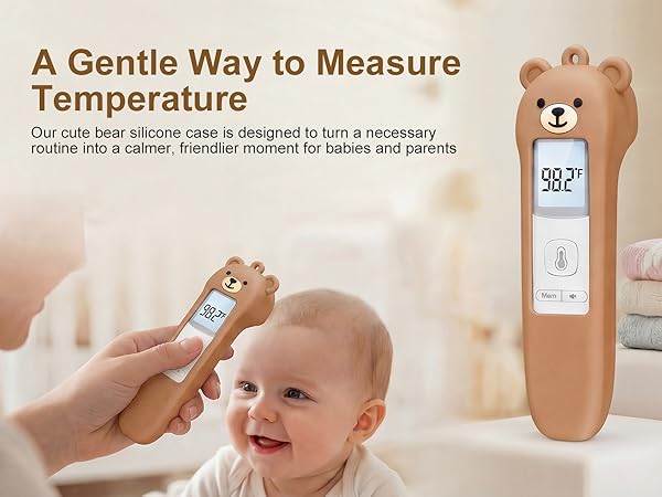 Bear Silicone Case Compatible with GoodBaby Thermometer