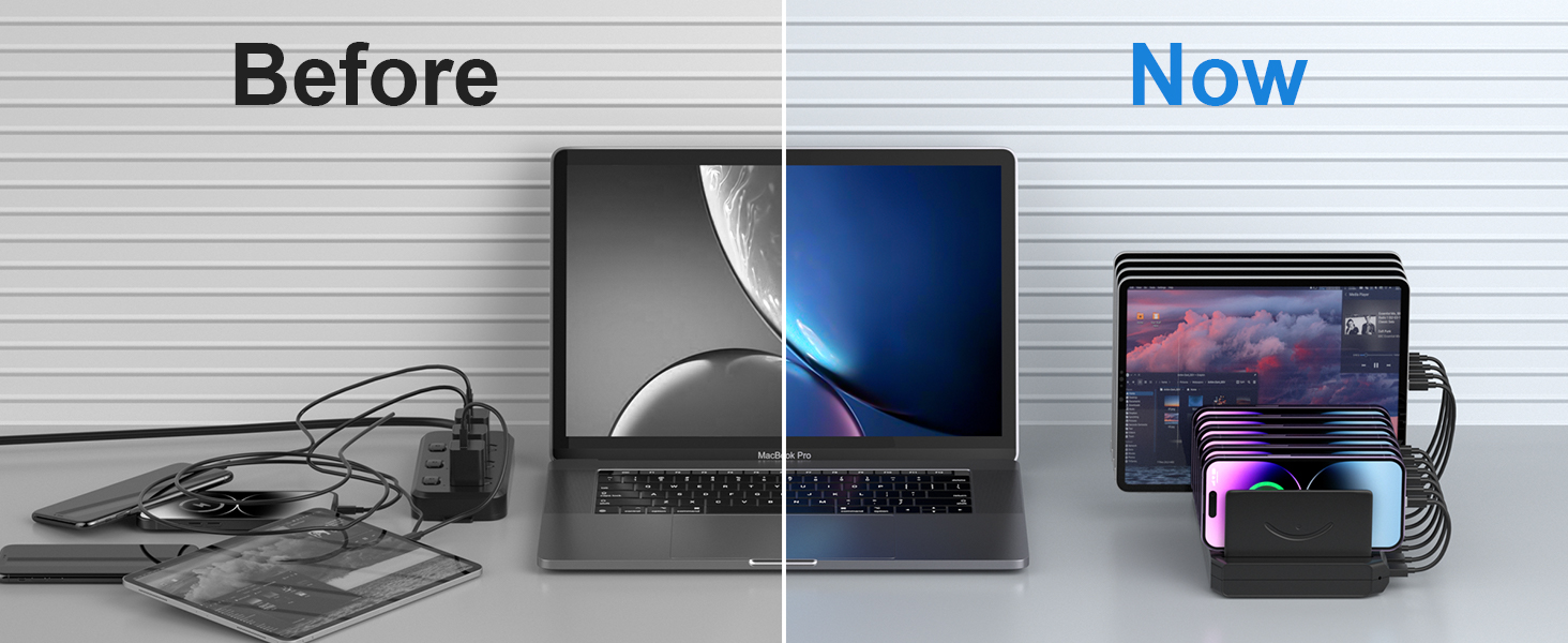 ipad charging station