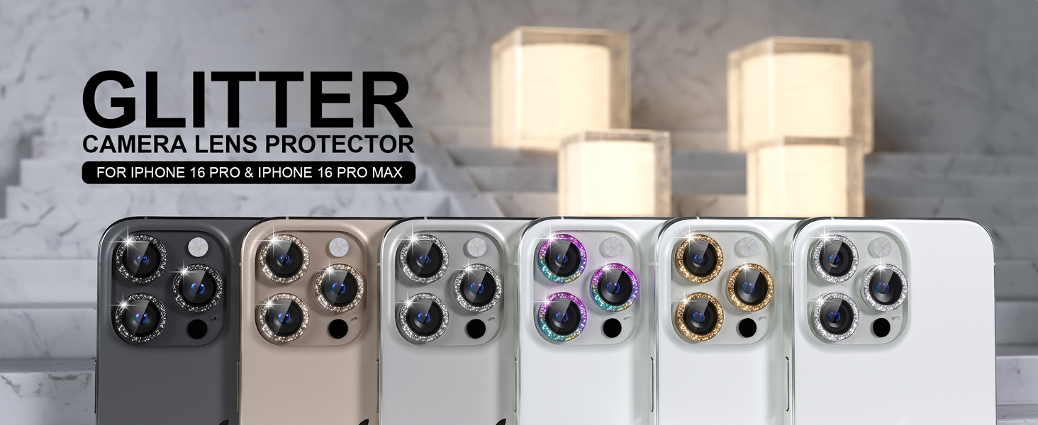 iPhone 16 pro max camera lens protector