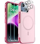 SUPFINE Magnetic for iPhone 14 Case(Compatible with MagSafe)(12FT Military Grade Drop Protection)...