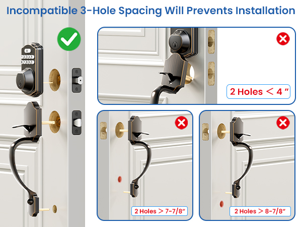 Fingerprint Door Lock Set
