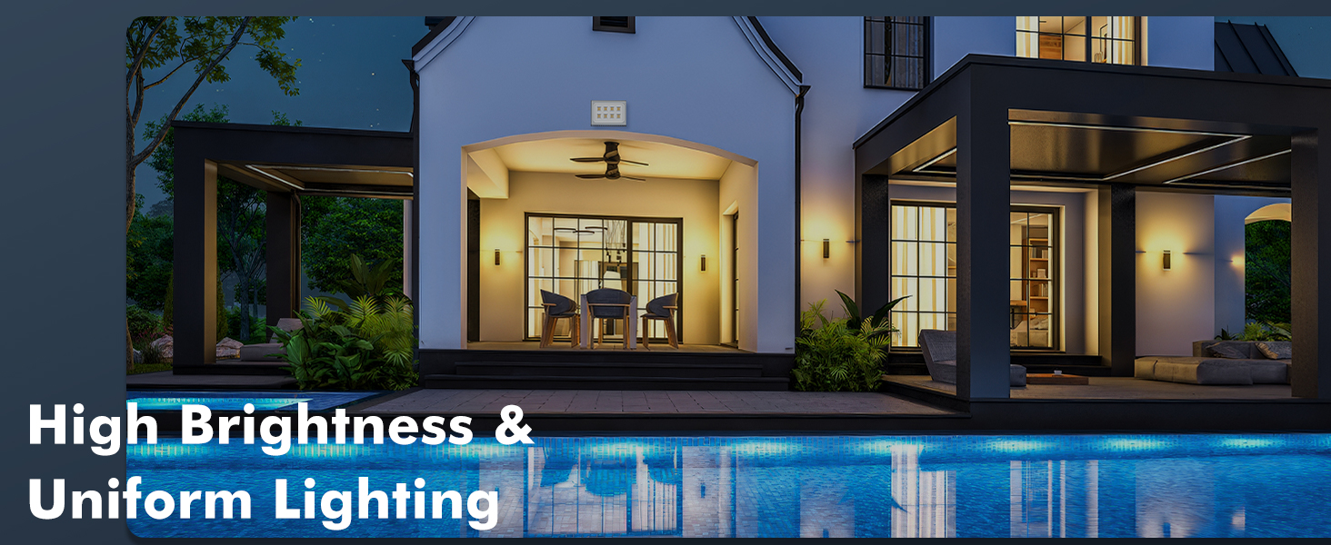 luz led para exteriores