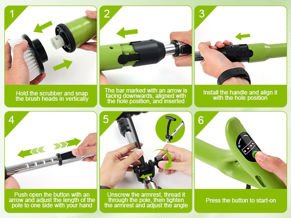 Electric Spin Scrubber