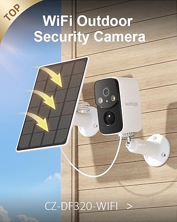 solar powered security camera