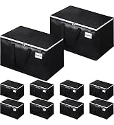 EpicTotes Extra Large Moving Boxes-Moving Bags with Zipper, Carrying Handles and Tag Pocket-Movin...