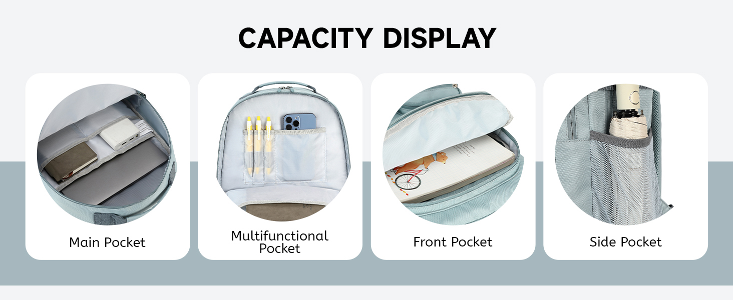 Multi-Pocket Backpack