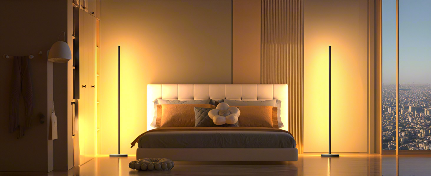 corner floor lamp for bedroom