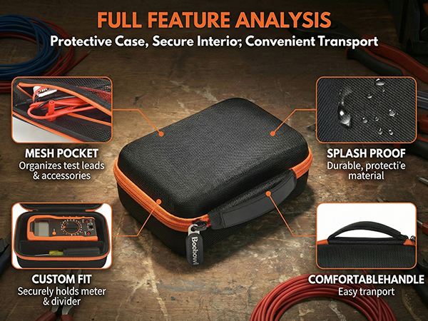 Multimeter Storage Case