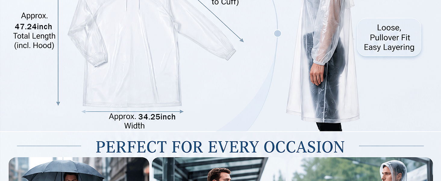 Clear Poncho