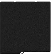 HzdaDeve 264x276MM for Kobra S1 Combo Build Plate PEI Sheet Double Sided Textured Board Heated Be...