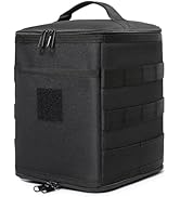 Lemubeane Tactical Camping Storage Bag 7L Utility Tote Bag Trunk Organizer (Black)