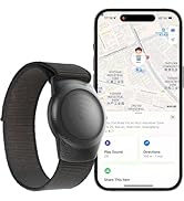 GPS Tracker for Kids, Teen, Special Needs, and Elderly, Works with Find My (iOS Only) APP, Waterp...