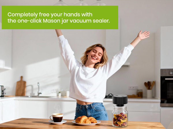mason jar sealer vacuum kit