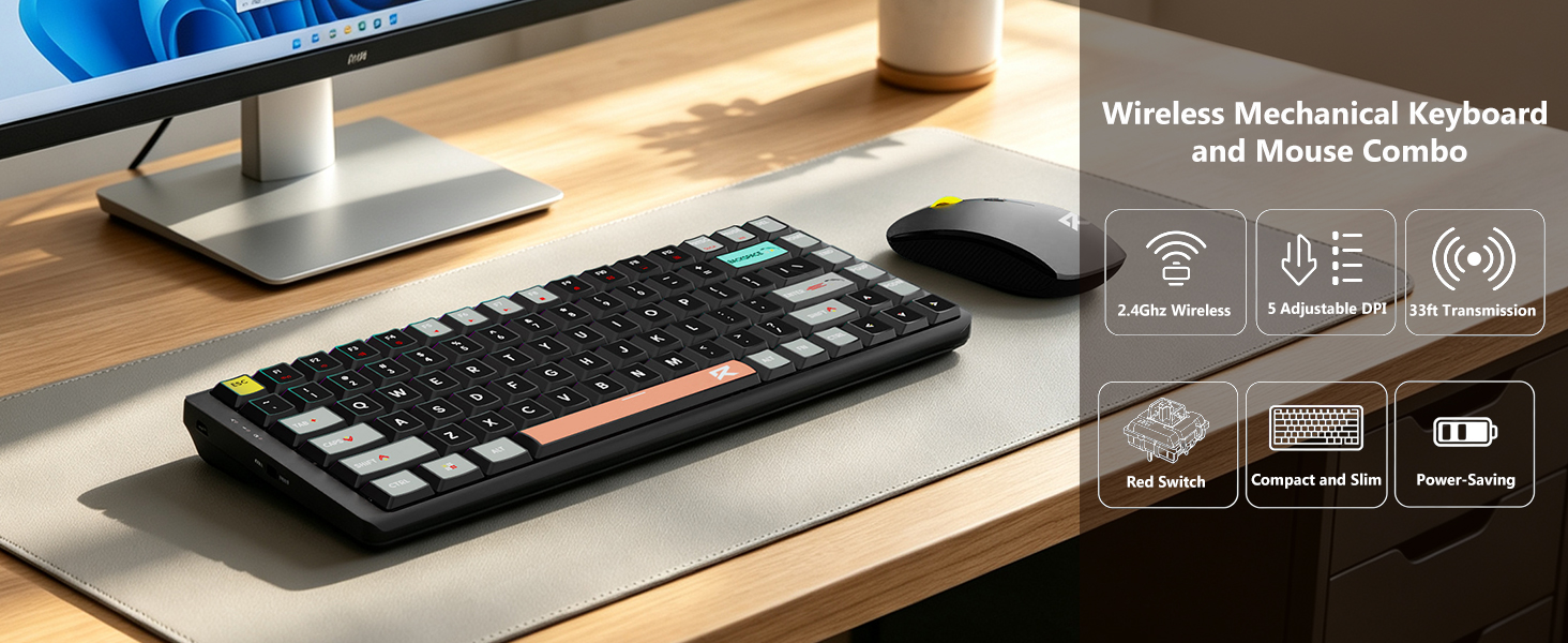 wireless mechanical keyboard