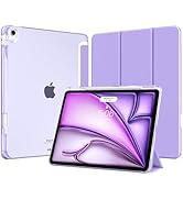 MoKo for iPad Air 13-Inch Case M3/M2 2025/2024 with Pencil Holder, Slim Lightweight Trifold Prote...