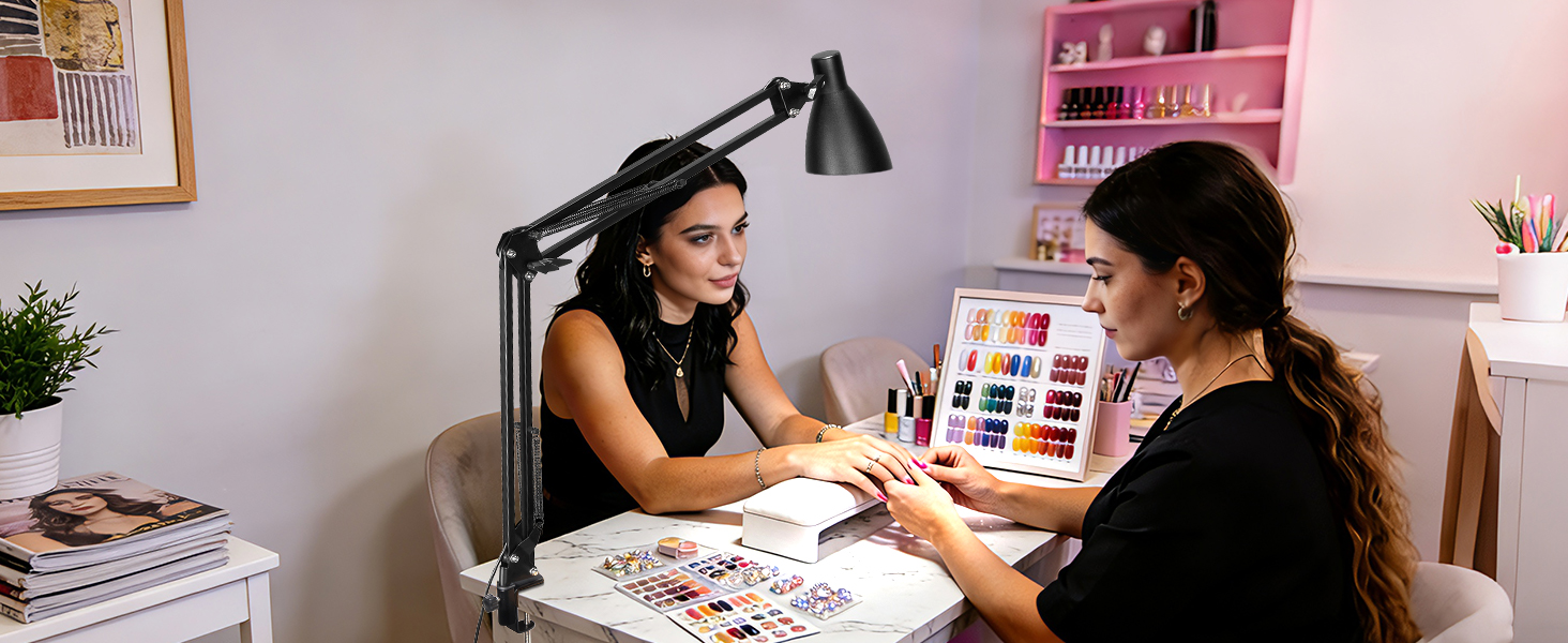 adjustable clamp desk lamp