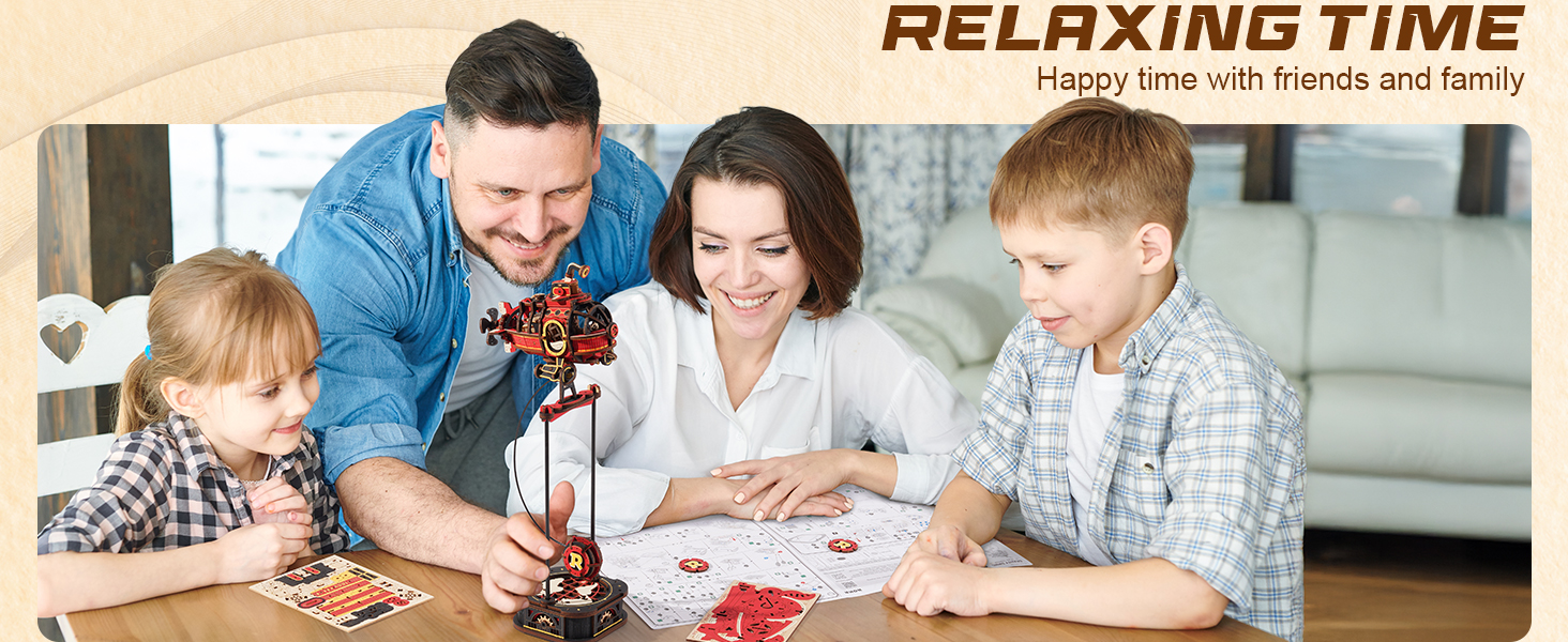 ROKR Pendulum Balance Toy, 3D Wooden Puzzles for Adults